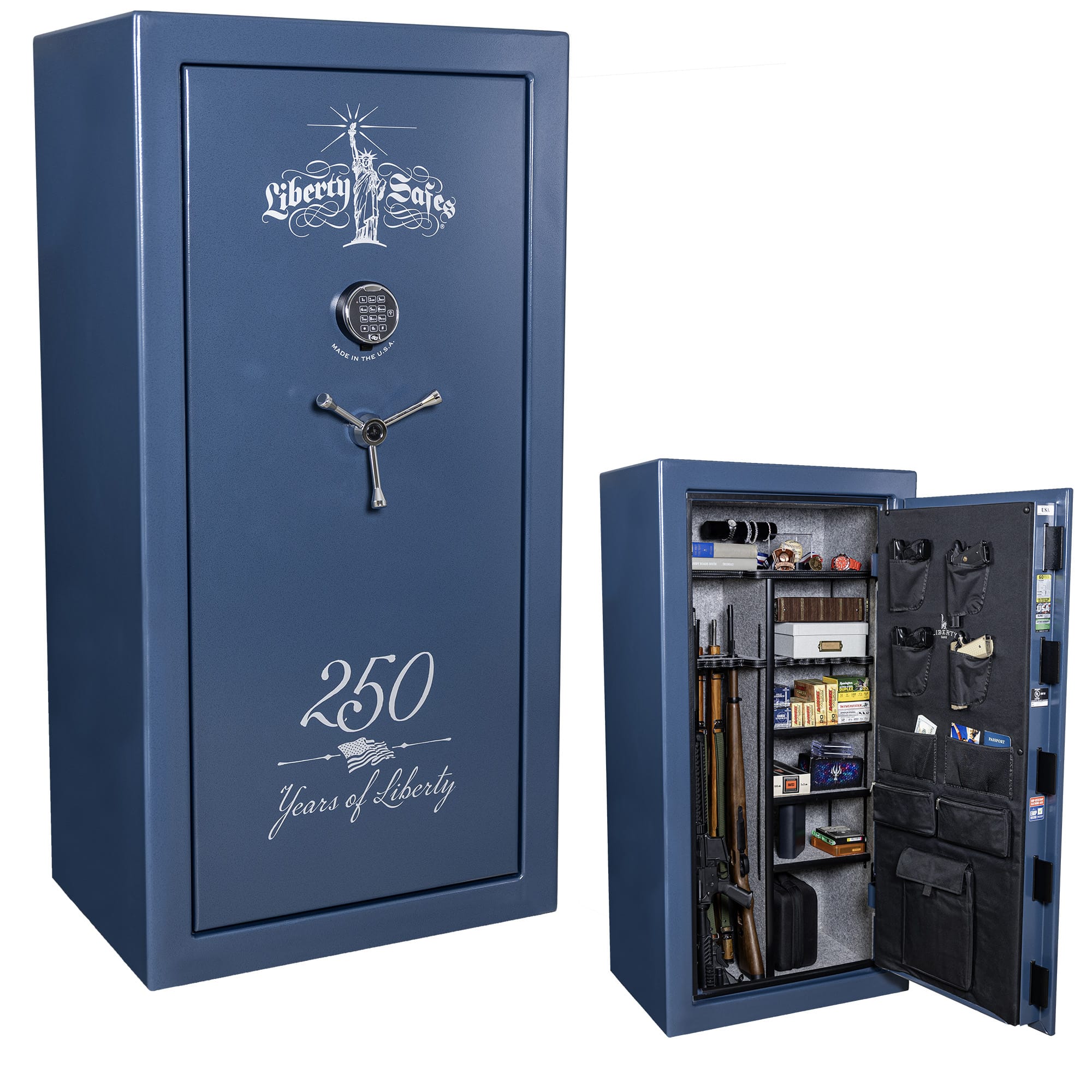 Liberty Safe USA 250th Commemorative Gun Safe in New Castle